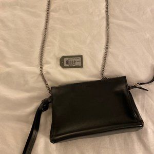 AllSaints Black Lafayette Clutch/Crossbody